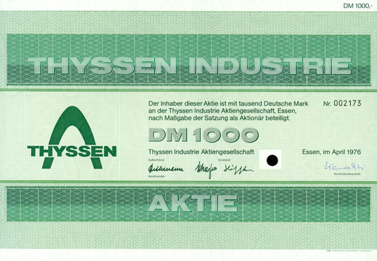 Thyssen Industrie AG