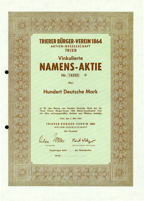 Trierer Bürgerverein 1864 AG
