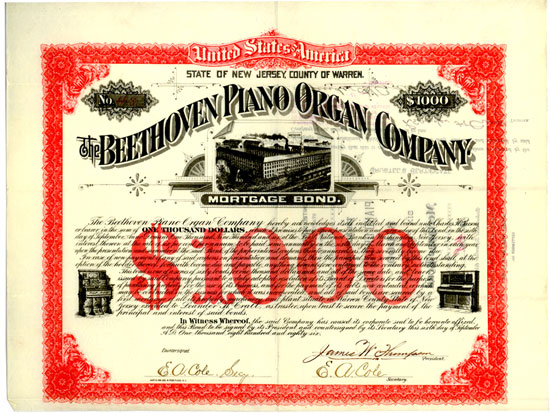 Beethoven Piano Organ Company