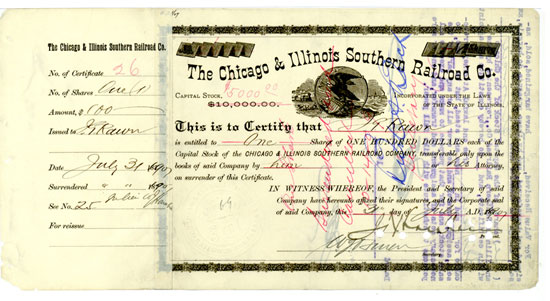 Chicago & Illinois Southern Railroad Co.