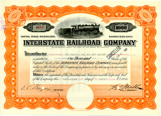 Interstate Railroad Company