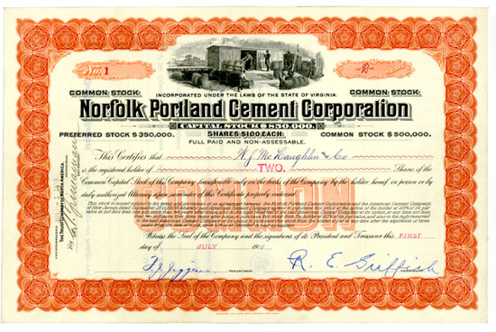 Norfolk Portland Cement Corporation