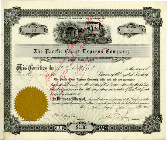 Pacific Coast Express Company