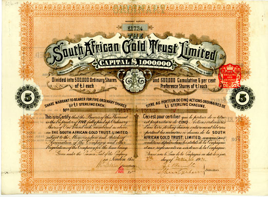 South African Gold Trust Limited