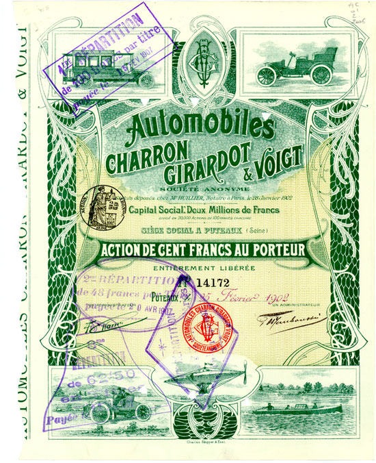 Automobiles Charron Girardort & Voigt Société Anonyme