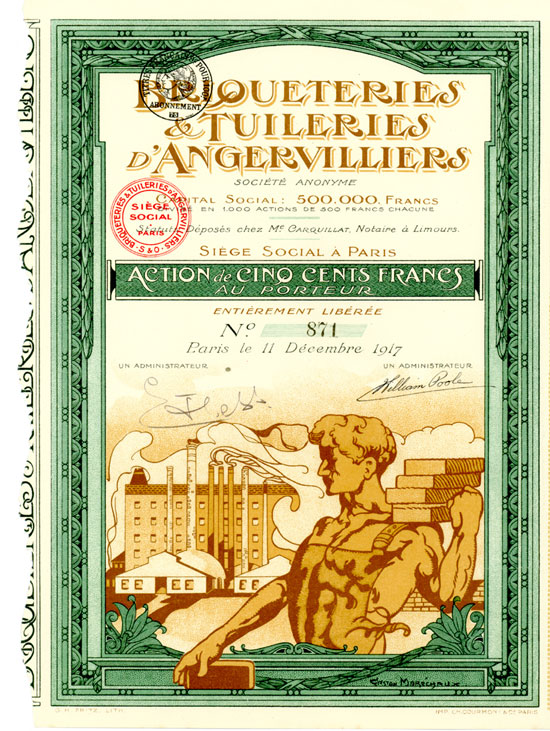 Briqueteries & Tuileries d'Angervilliers Société Anonyme