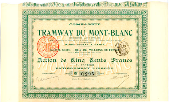 Compagnie du Tramway du Mont-Blanc