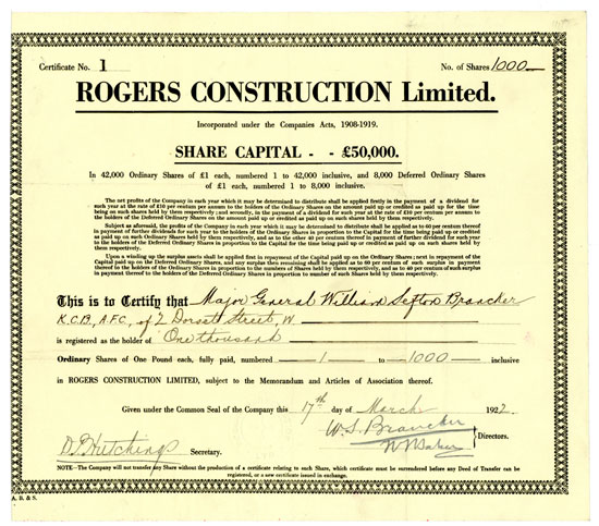 Rogers Construction Limited