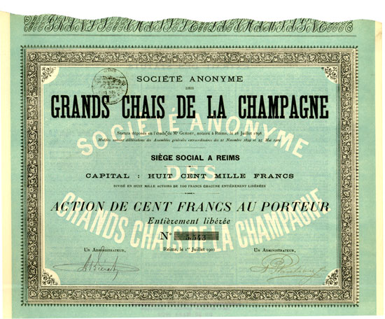 Société Anonyme des Grands Chais de la Champagne