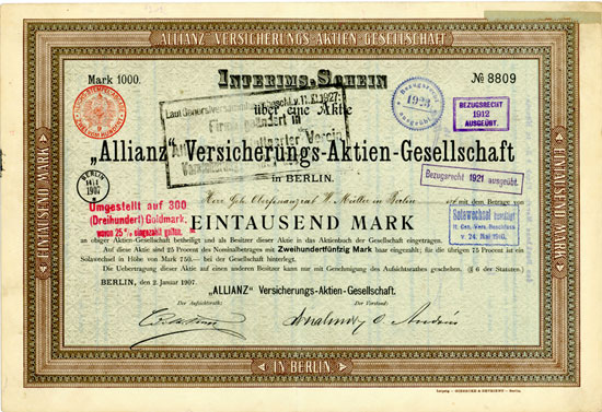 "Allianz" Versicherungs-AG