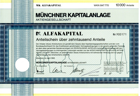 Münchner Kapitalanlage AG