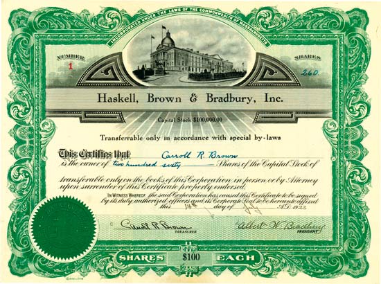 Haskell, Brown & Bradbury, Inc.