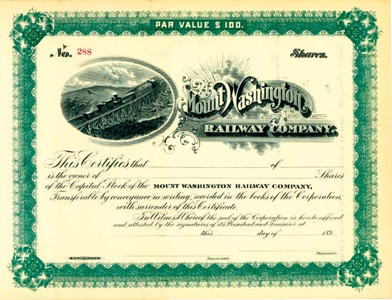 Mount Washington Railway Company