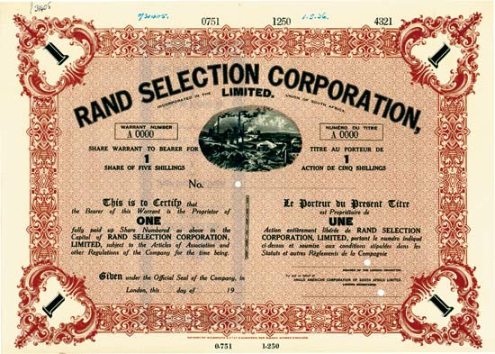 Rand Selection Corporation Limited
