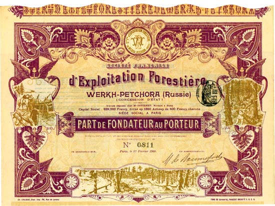 Société Française d'Exploitation Forestiére Werkh-Petchora (Russie)