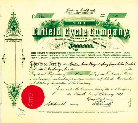 Enfield Cycle Company Limited