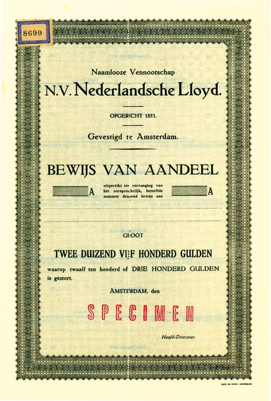 Naamlooze Vennootschap N. V. Nederlandsche Lloyd