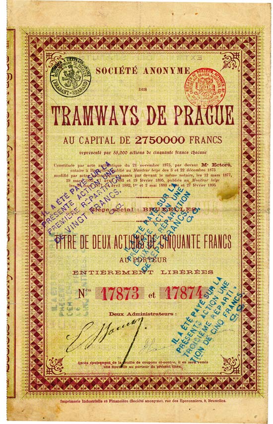 Société Anonyme des Tramways de Prague