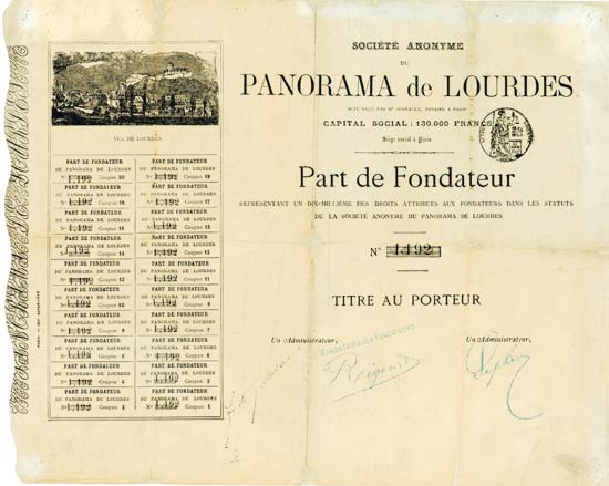 Société Anonyme du Panorama de Lourdes