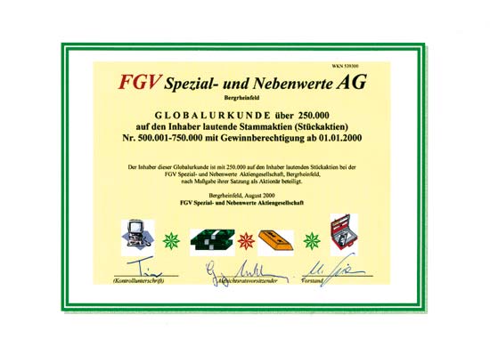 FGV Spezial- und Nebenwerte AG