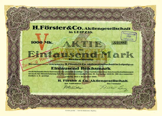 H. Förster & Co. AG