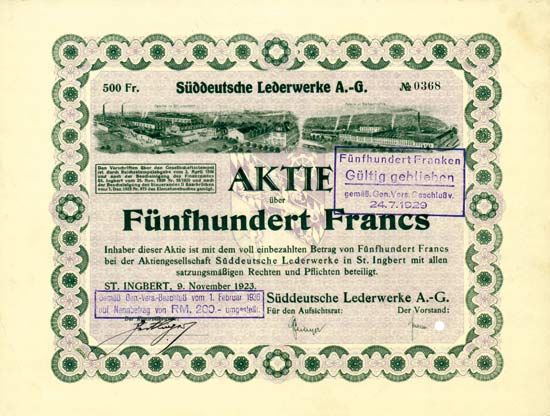 Süddeutsche Lederwerke AG