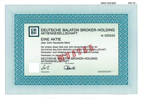 Deutsche Balaton Broker-Holding 